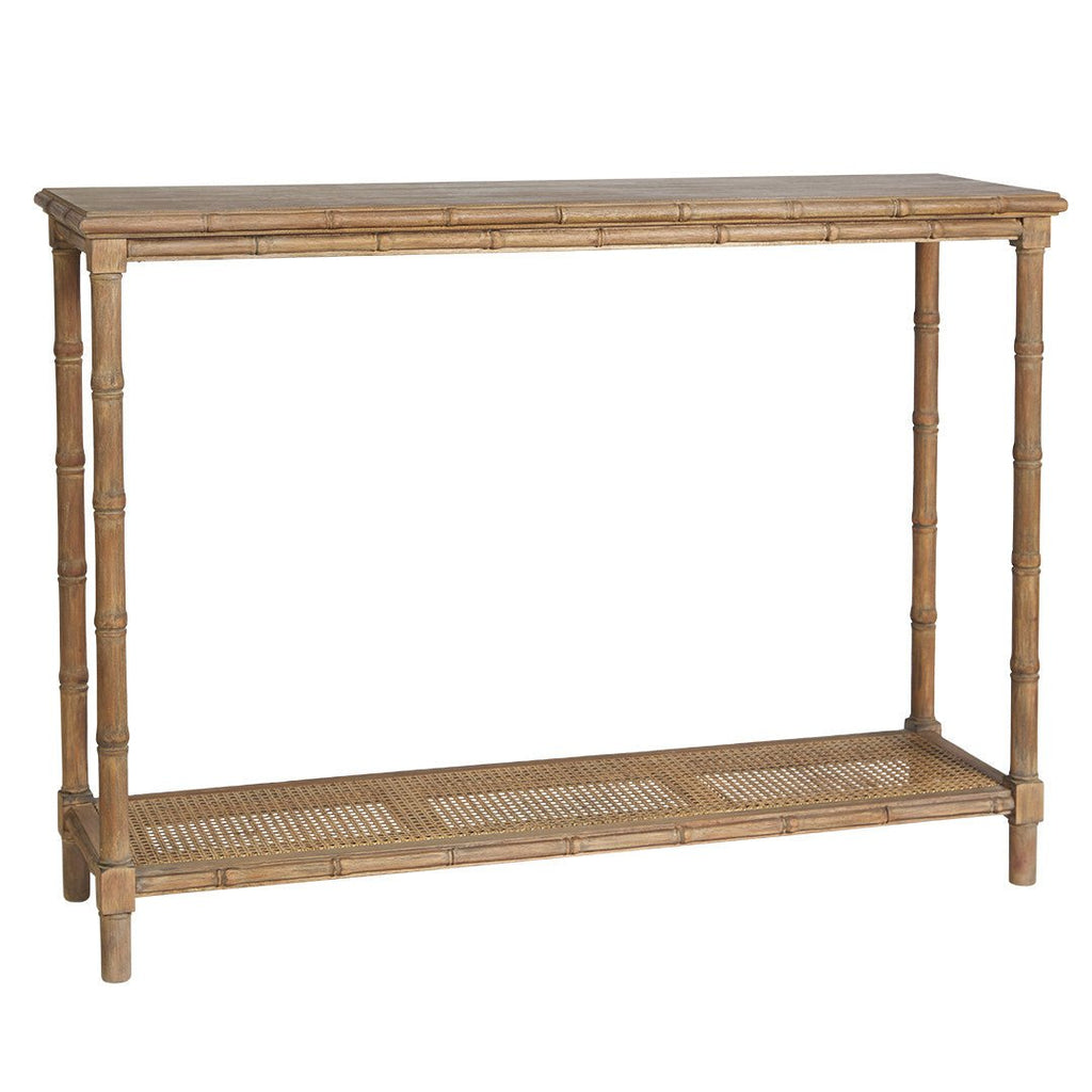 HAMPSHIRE HALL TABLE | CEDAR +RATTAN - Green Design Gallery