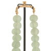 HANDCRAFTED GLASS BEADS NECKLACE + STAND / JADE - Green Design Gallery