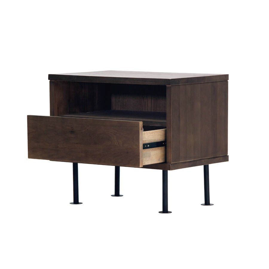HANNON (BED)SIDE TABLE / TOBACCO OAK - Green Design Gallery