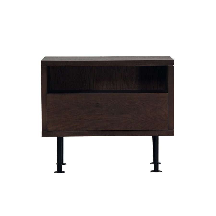 HANNON (BED)SIDE TABLE / TOBACCO OAK - Green Design Gallery
