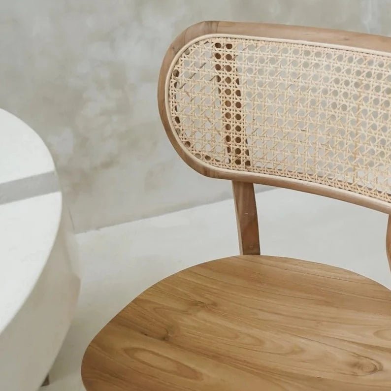 HAPPY DINING CHAIR | NATURAL | SET OF 2 - Green Design Gallery