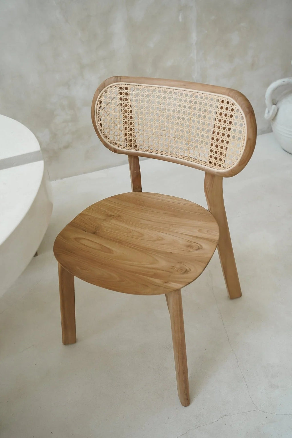 HAPPY DINING CHAIR | NATURAL | SET OF 2 - Green Design Gallery