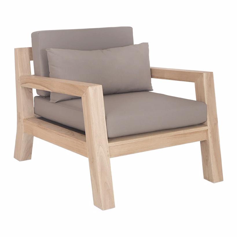 HARPER ONE SEATER ARMCHAIR SOFA (IN-OUTDOORS) - Green Design Gallery