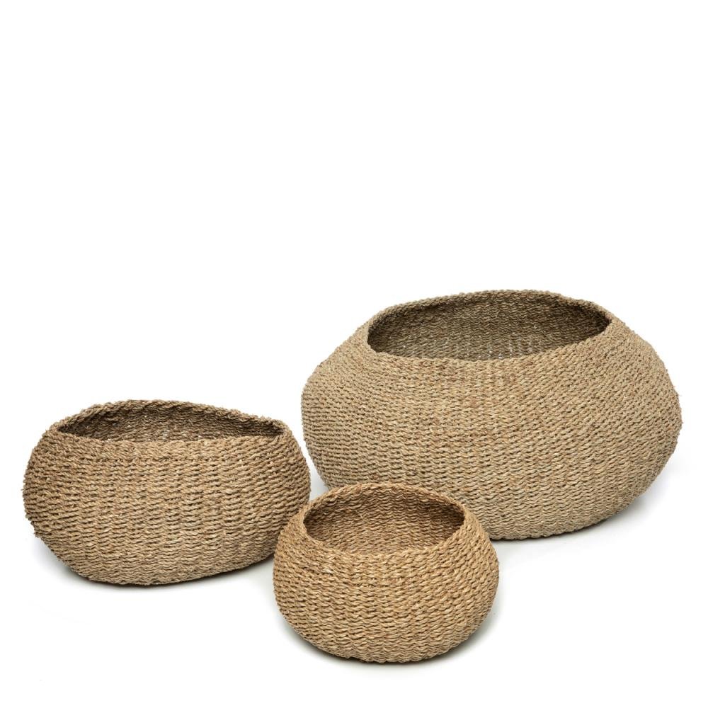 HO COC BASKETS | NATURAL | SET OF 3 - Green Design Gallery