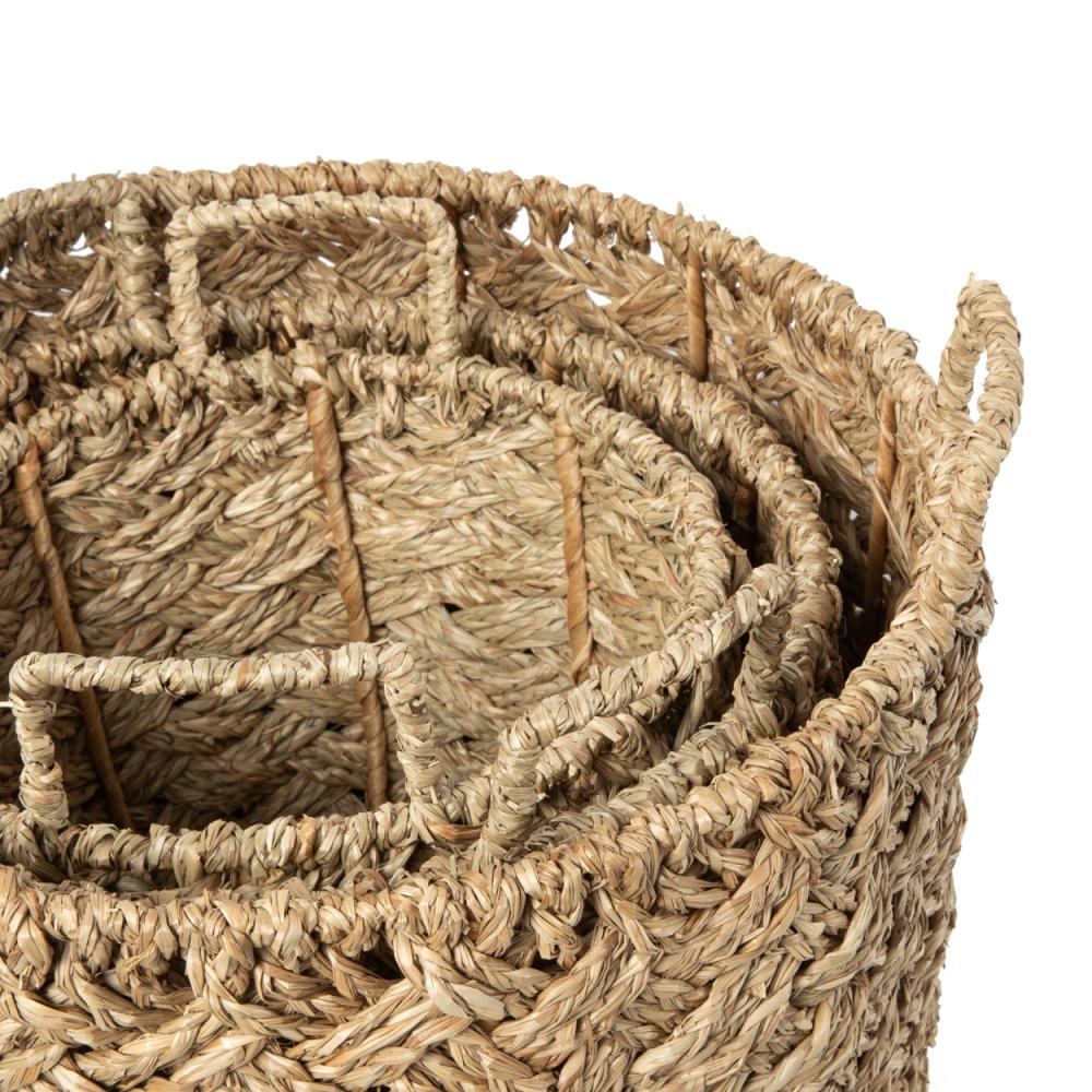 HOI AN BASKETS | NATURAL | SET OF 3 - Green Design Gallery