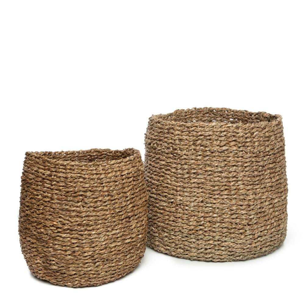 HONG CHONG BASKETS | NATURAL | SET OF 2 - Green Design Gallery