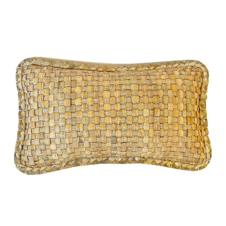 HYACINTH CUSHION COVER | RECTANGULAR | NATURAL - Green Design Gallery