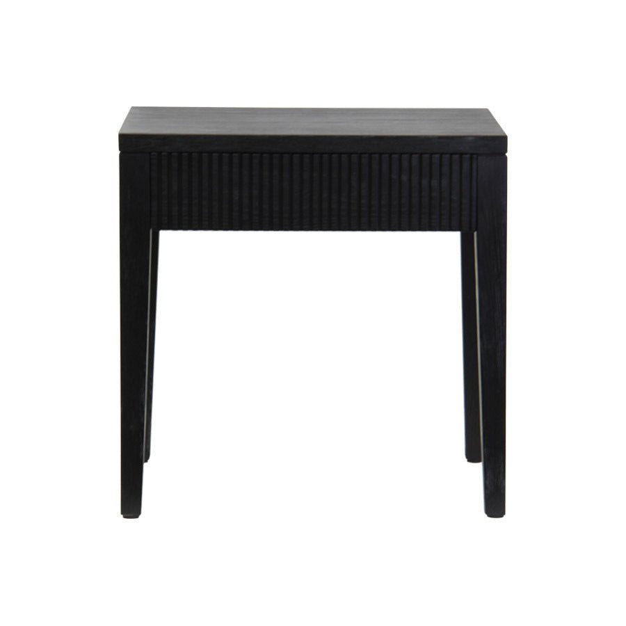ICELAND (BED)SIDE TABLE | CHARCOAL - Green Design Gallery
