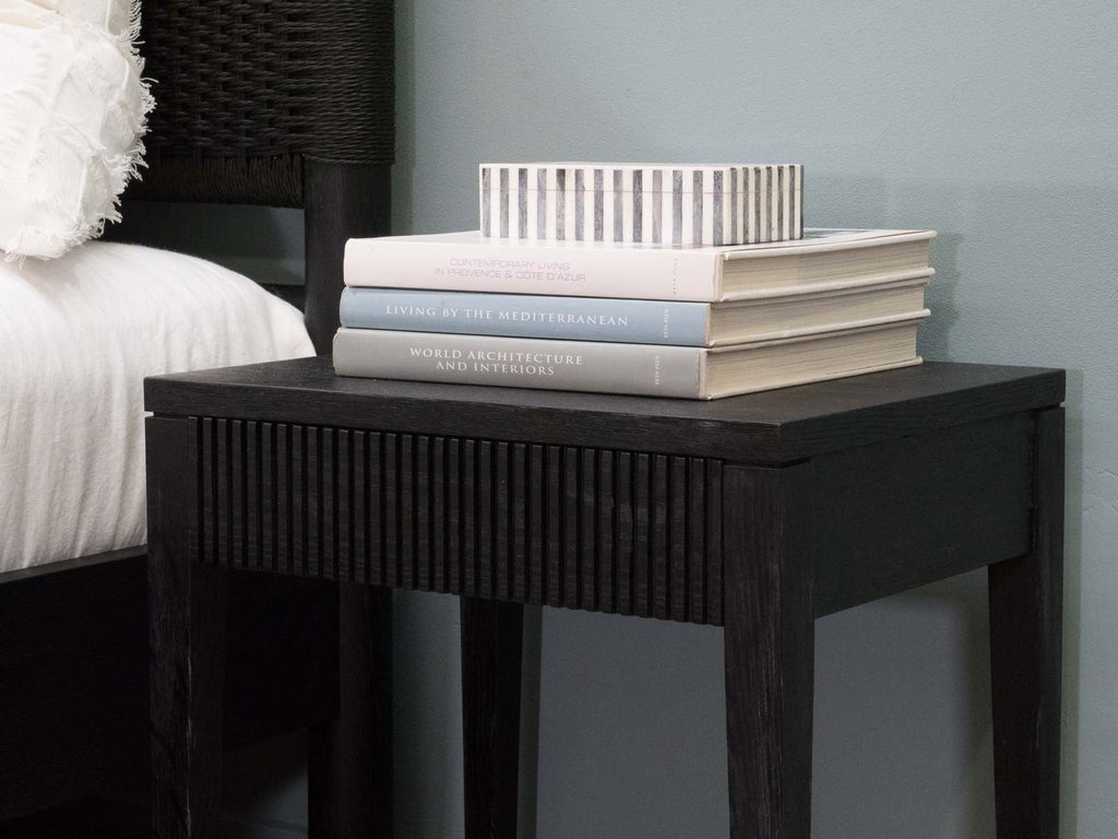 ICELAND (BED)SIDE TABLE | CHARCOAL - Green Design Gallery