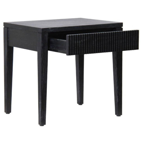 ICELAND (BED)SIDE TABLE | CHARCOAL - Green Design Gallery