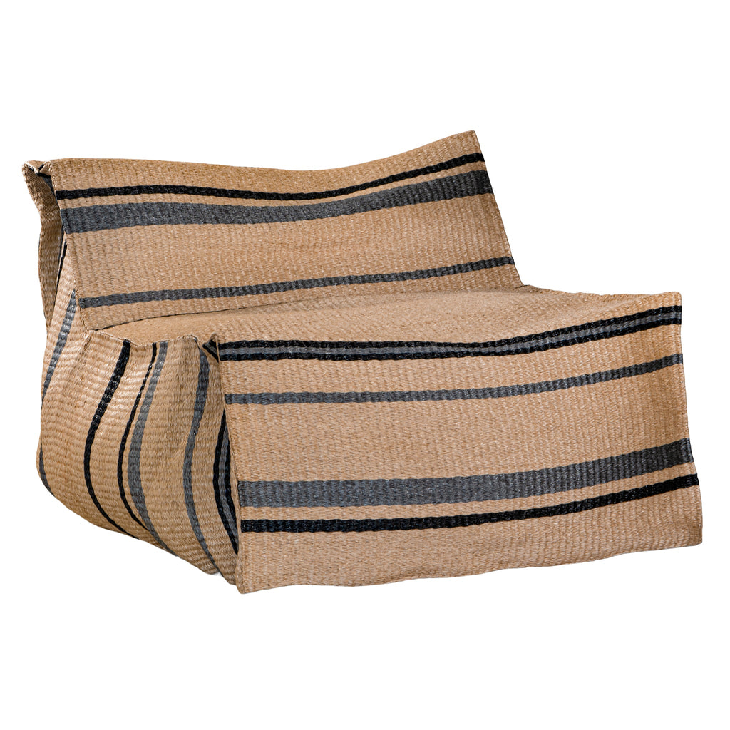 IDUBE OUTDOOR CHAIR | NATURAL STRIPE - Green Design Gallery