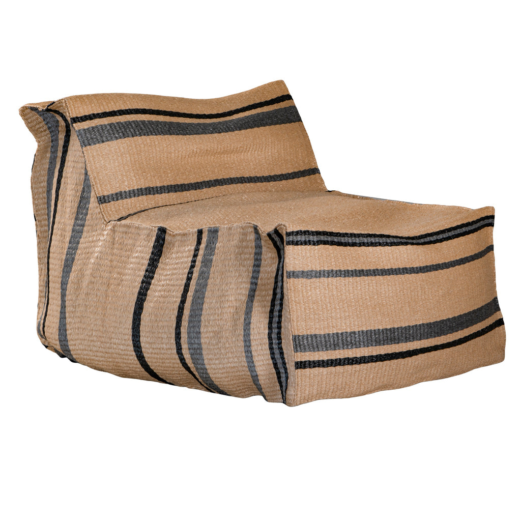 IDUBE OUTDOOR CHAIR | NATURAL STRIPE - Green Design Gallery