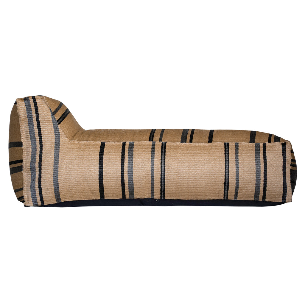 IDUBE OUTDOOR LOUNGER | NATURAL STRIPE - Green Design Gallery
