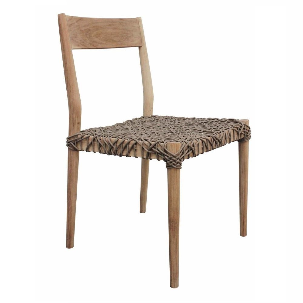 ILULA DINING CHAIR | TAUPE ROPE | IN-OUTDOOR - Green Design Gallery