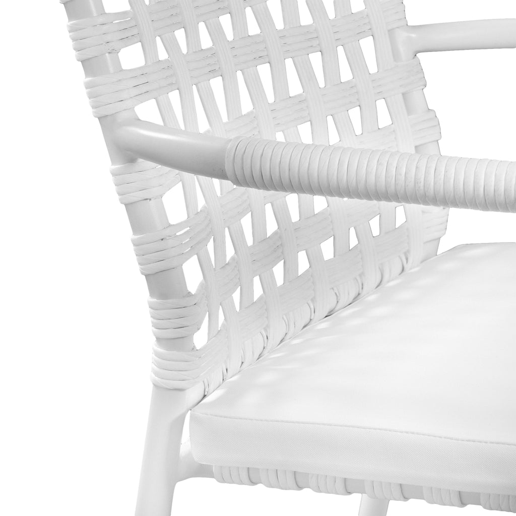 INANDA DINING CHAIR | WHITE | IN-OUTDOORS - Green Design Gallery