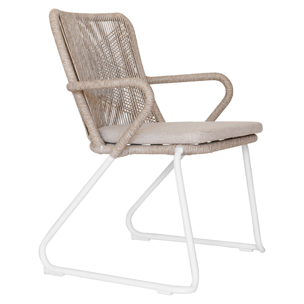INDAABA DINING CHAIR / NATURAL (INDOOR-OUTDOOR) / STACKABLE - MIN QTY OF - Green Design Gallery