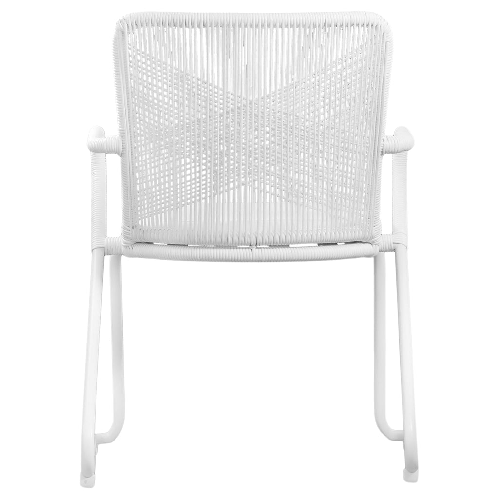 INDAABA DINING CHAIR | WHITE | IN-OUTDOORS - Green Design Gallery