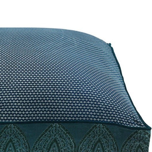 INDIENNE SQUARE FLOOR CUSHION COVER | EARTHY HUES - Green Design Gallery