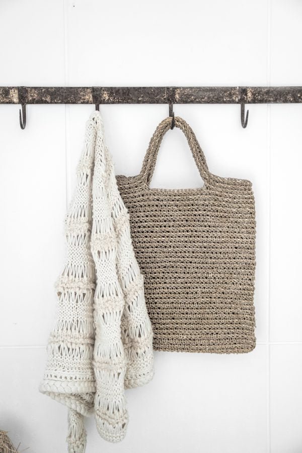 ISLAND TOTE / NATURAL - Green Design Gallery