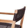 ITHAKA ROPE LOUNGE CHAIR | BLACK | IN-OUTDOORS - Green Design Gallery