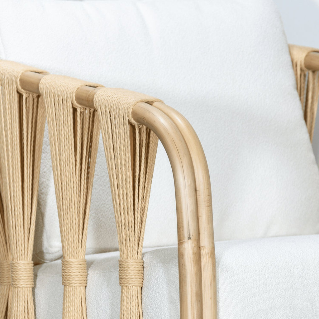 JAGO LOUNGE CHAIR | NATURAL RATTAN - Green Design Gallery