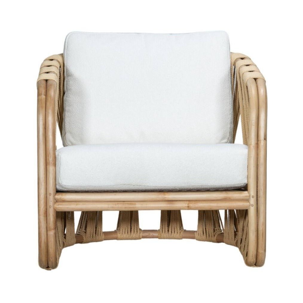 JAGO LOUNGE CHAIR | NATURAL RATTAN - Green Design Gallery