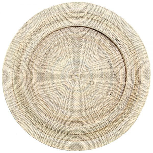 JASMINE RATTAN PLATE / XL - Green Design Gallery