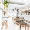 JONSON BAR TABLE / RECLAIMED TEAK WOOD / WHITE - Green Design Gallery