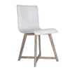 Juno Dining Chair | White Leather - Green Design Gallery
