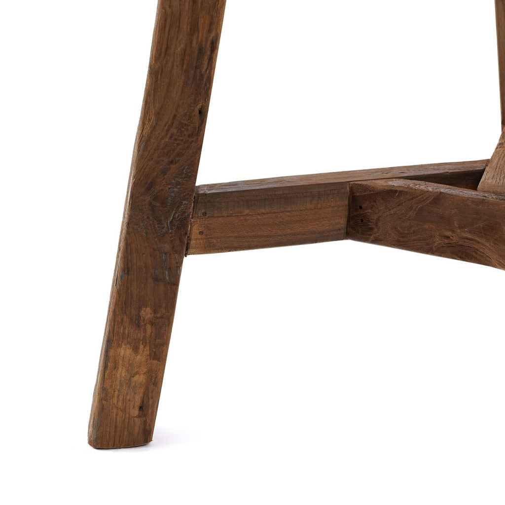 KABUKI BAR STOOL | RECLAIMED TEAK - Green Design Gallery