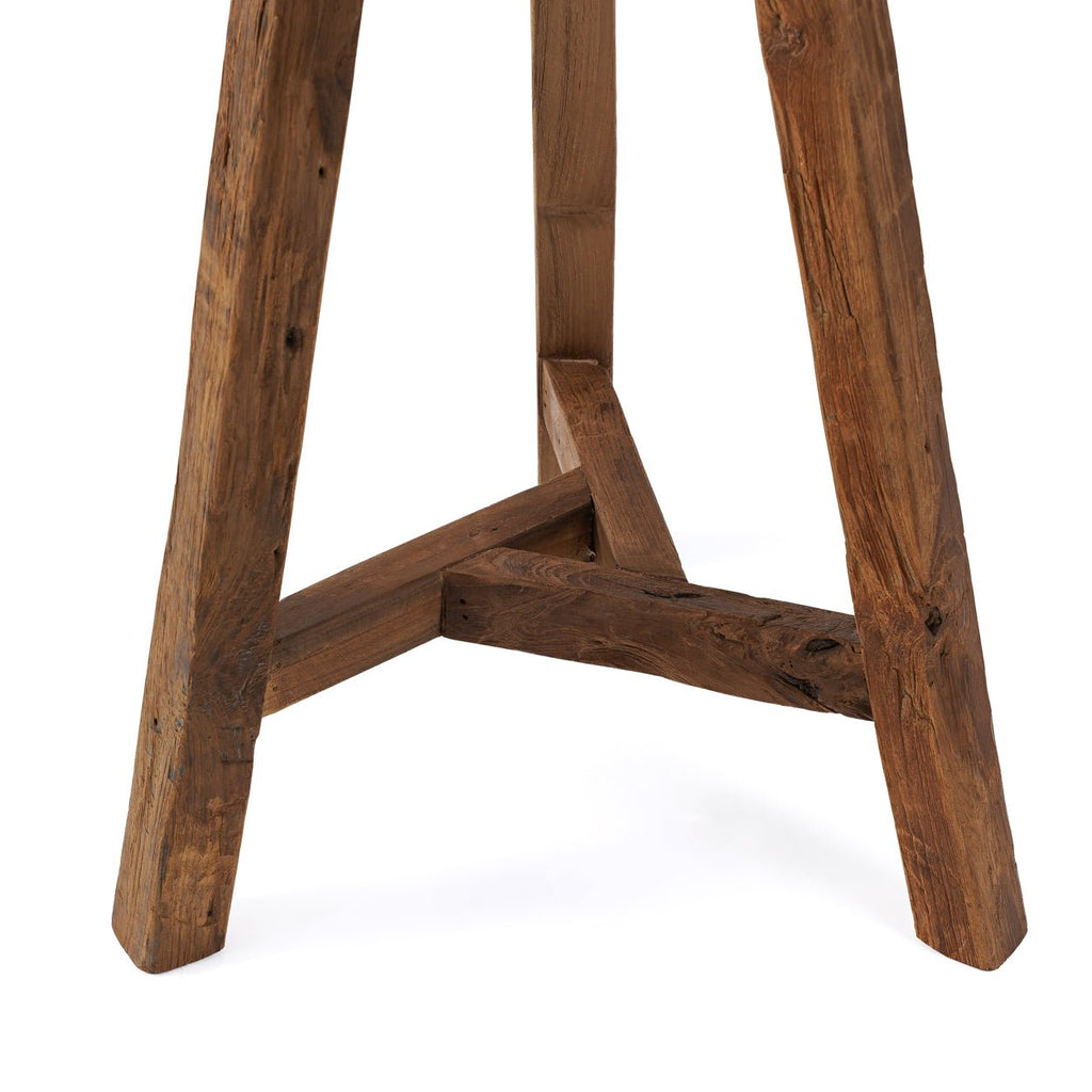 KABUKI BAR STOOL | RECLAIMED TEAK - Green Design Gallery