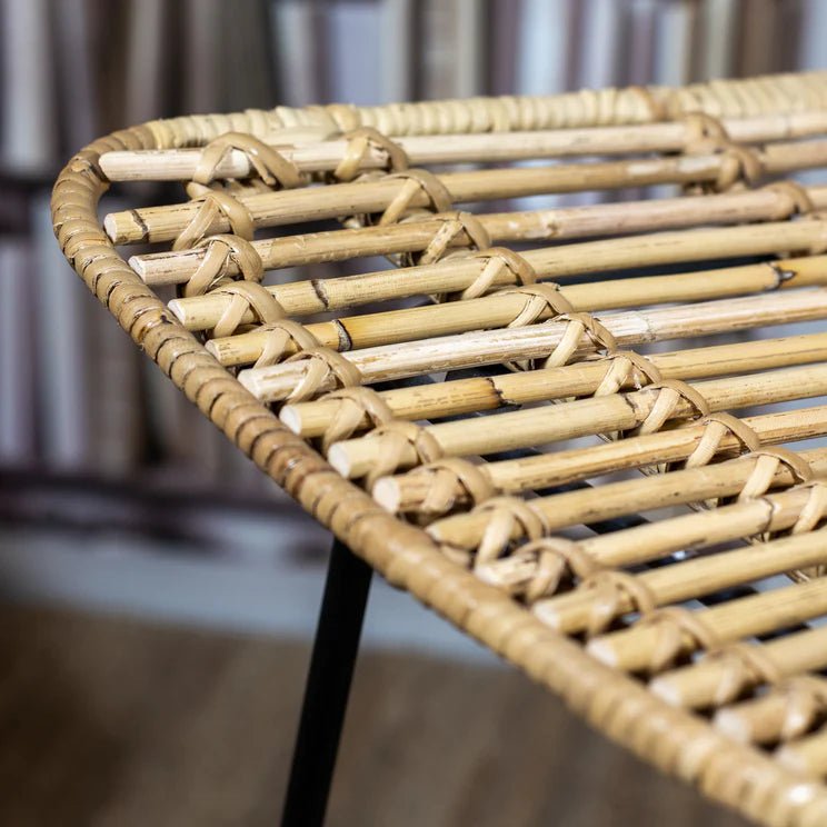 KAIKURA BARCHAIR | NATURAL RATTAN | SET 0F 2 - Green Design Gallery
