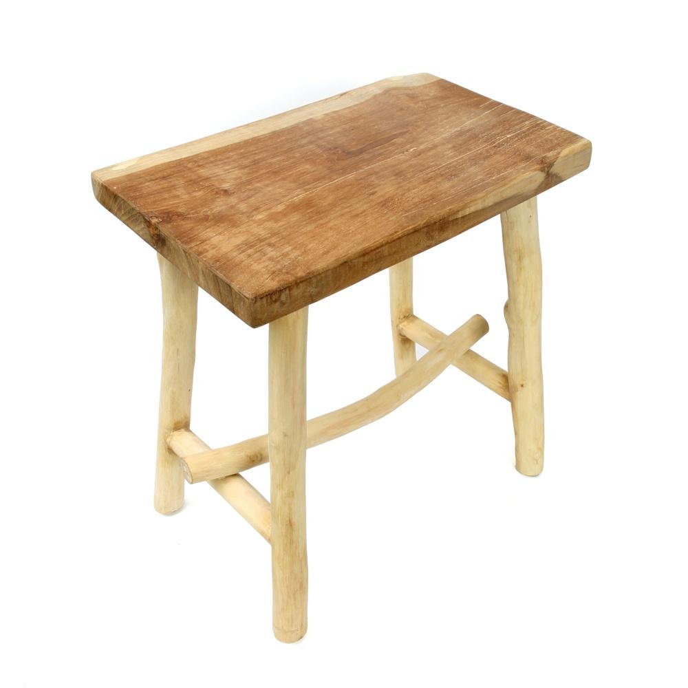 KALAK STOOL + SIDE TABLE | NATURAL | IN-OUTDOORS - Green Design Gallery