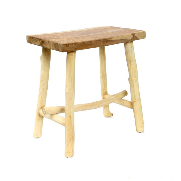 KALAK STOOL + SIDE TABLE | NATURAL | IN-OUTDOORS - Green Design Gallery