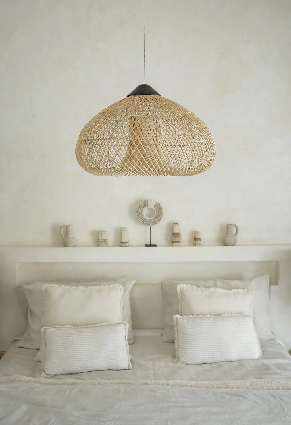 KAYU PENDANT | NATURAL RATTAN | LARGE - Green Design Gallery