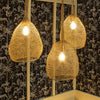 KENZA WIRE PENDANT SHADE | GOLD - Green Design Gallery