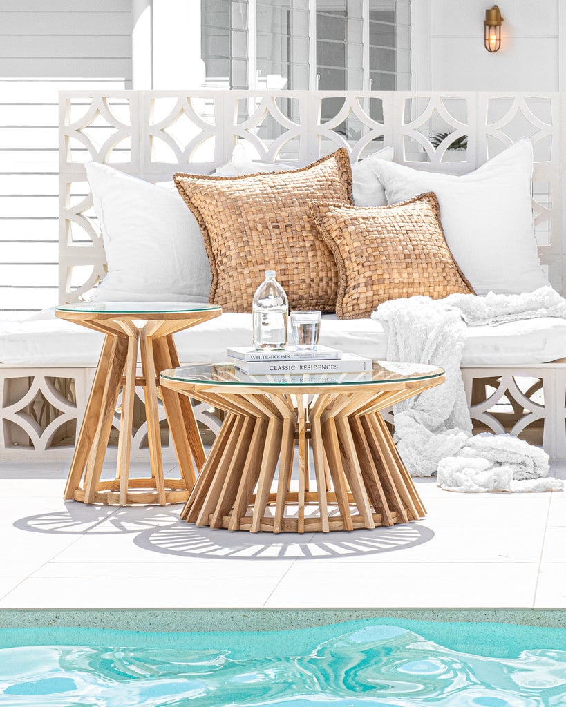 KHASA CUSHION | WATER HYACINTH | 2 SIZES - Green Design Gallery