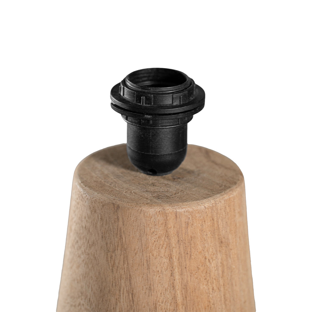 KIKILI TABLE LAMP | OATMEAL LINEN - Green Design Gallery