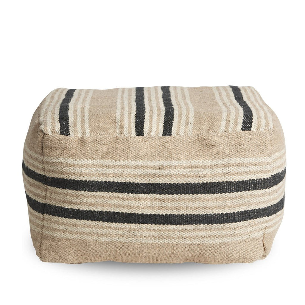 KINGSLEY OTTOMAN | RECYCLED MIX FIBRE - Green Design Gallery