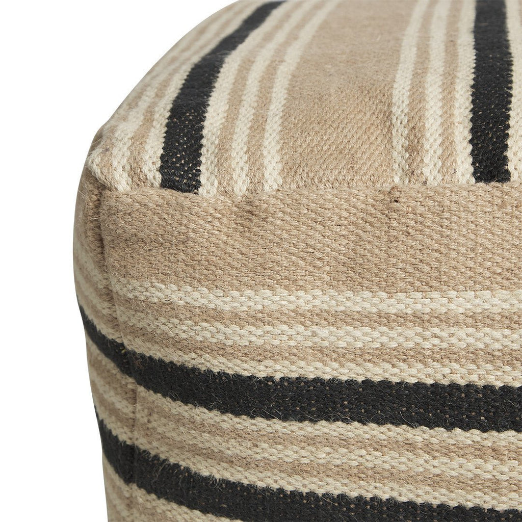 KINGSLEY OTTOMAN | RECYCLED MIX FIBRE - Green Design Gallery