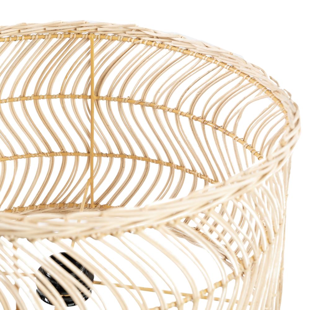 KITHIRA TABLE LAMP | NATURAL + CONCRETE - Green Design Gallery