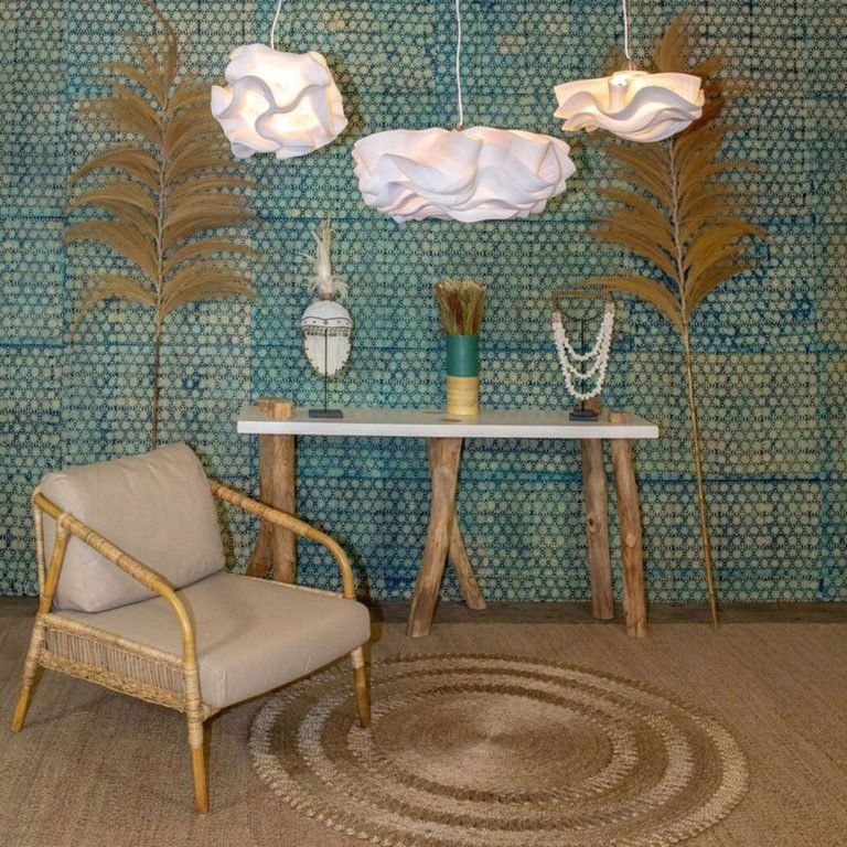 KOTA TEAK CONSOLE | RESIN TOP - Green Design Gallery