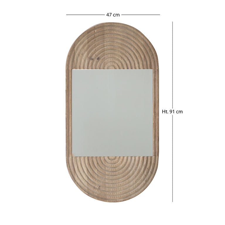 KRISTEN MIRROR | RECLAIMED PINE - Green Design Gallery