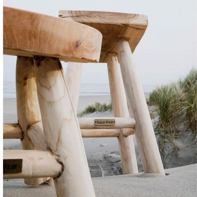 KUDUS STOOL | NATURAL | IN-OUTDOORS - Green Design Gallery