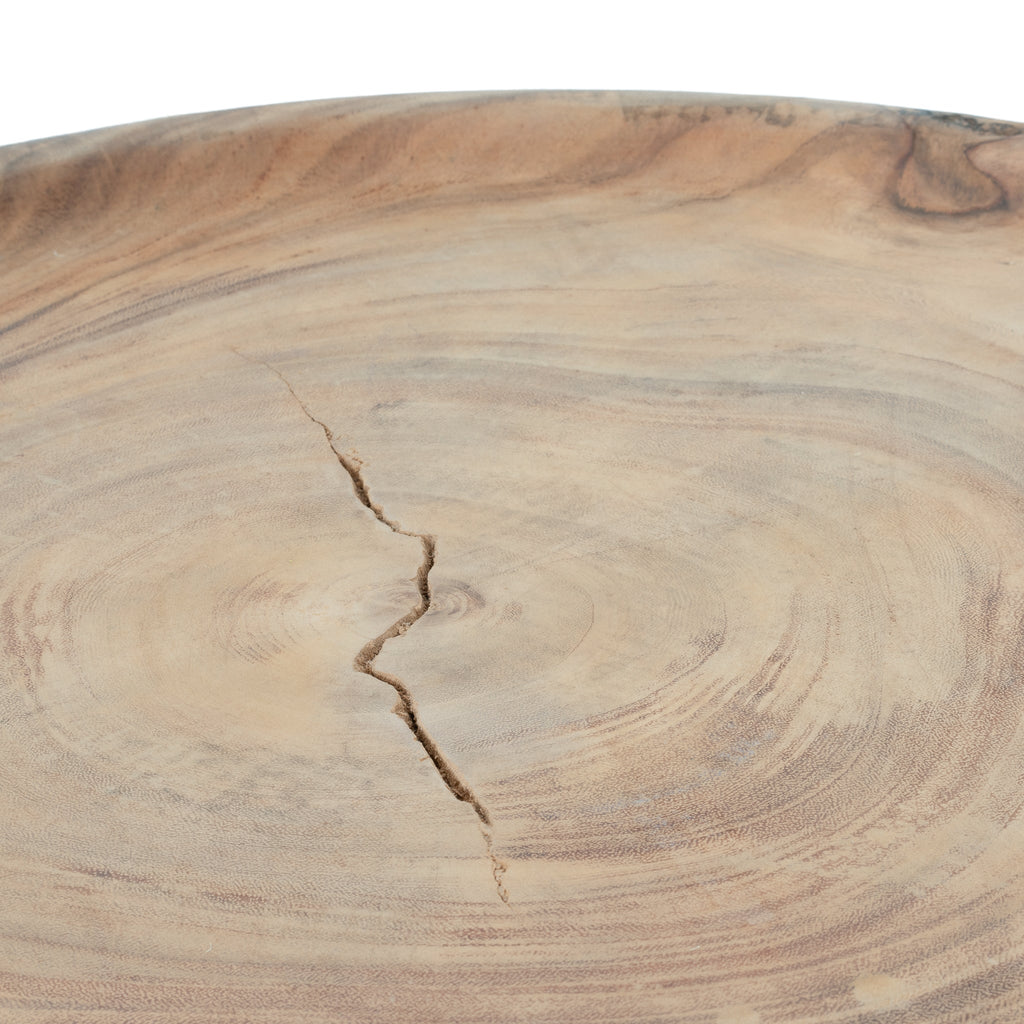 KUNYE SIDE TABLE + STOOL | NATURAL - Green Design Gallery