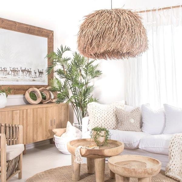 KUSILA OVERSIZED PENDANT SHADE | WIDE - Green Design Gallery