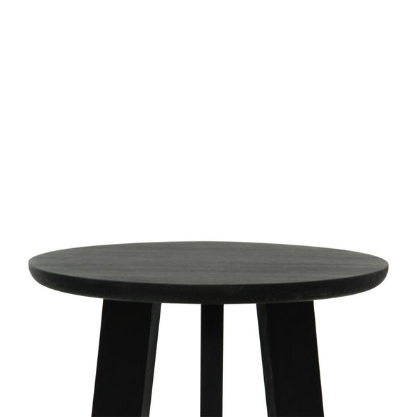 LACHY SIDE TABLE / CHARCOAL OAK - Green Design Gallery