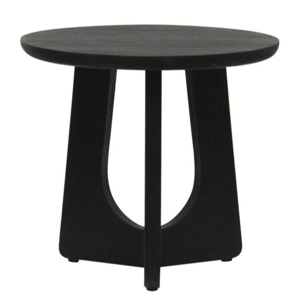 LACHY SIDE TABLE / CHARCOAL OAK - Green Design Gallery