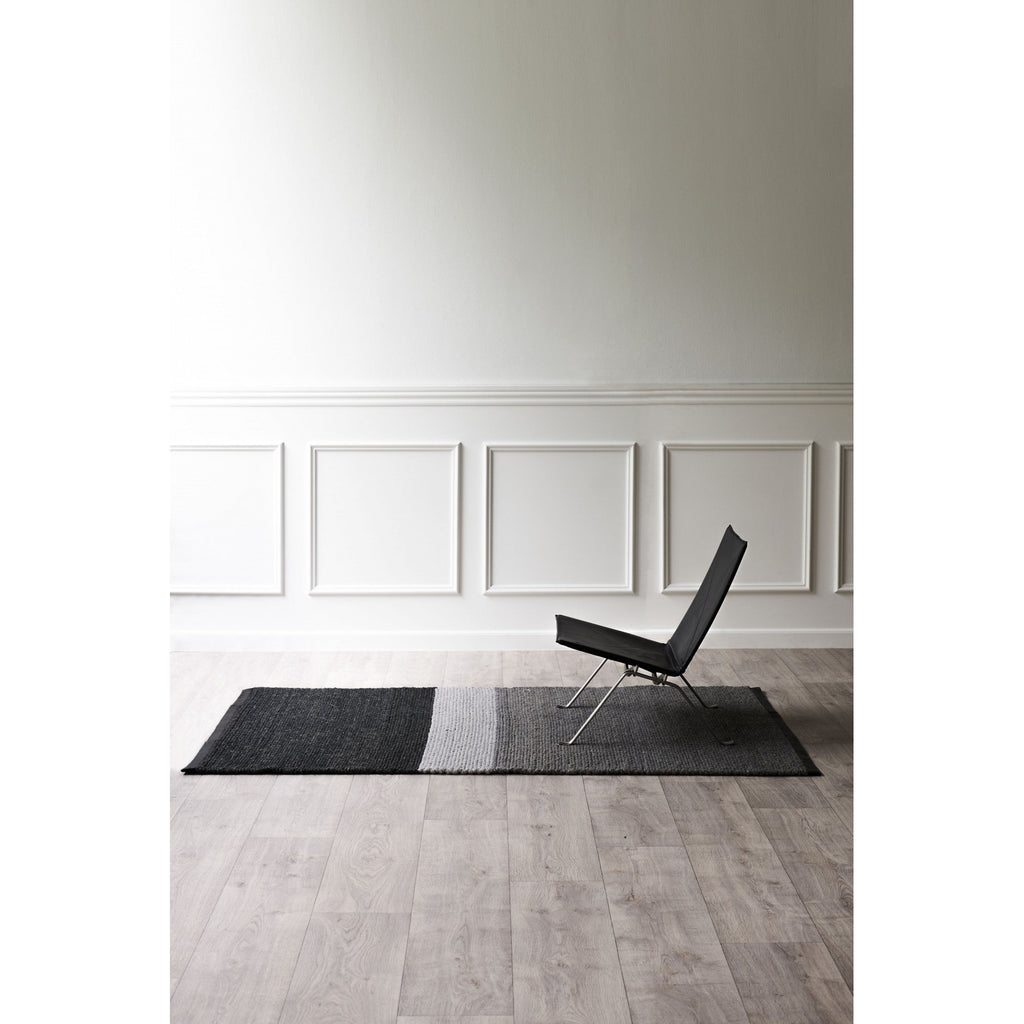 LANDSCAPE WOOL RUG / GRAVEL - Green Design Gallery