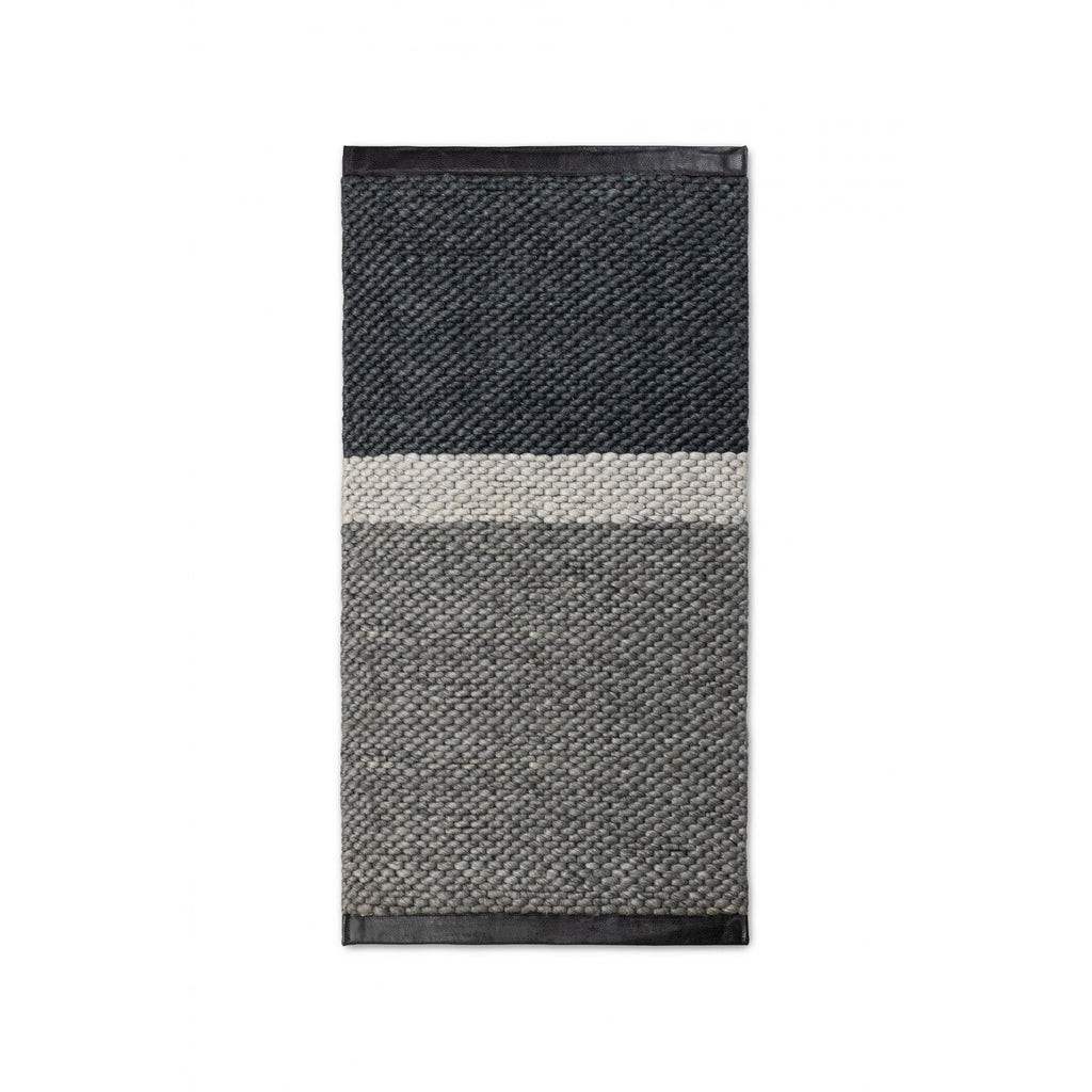 LANDSCAPE WOOL RUG / GRAVEL - Green Design Gallery